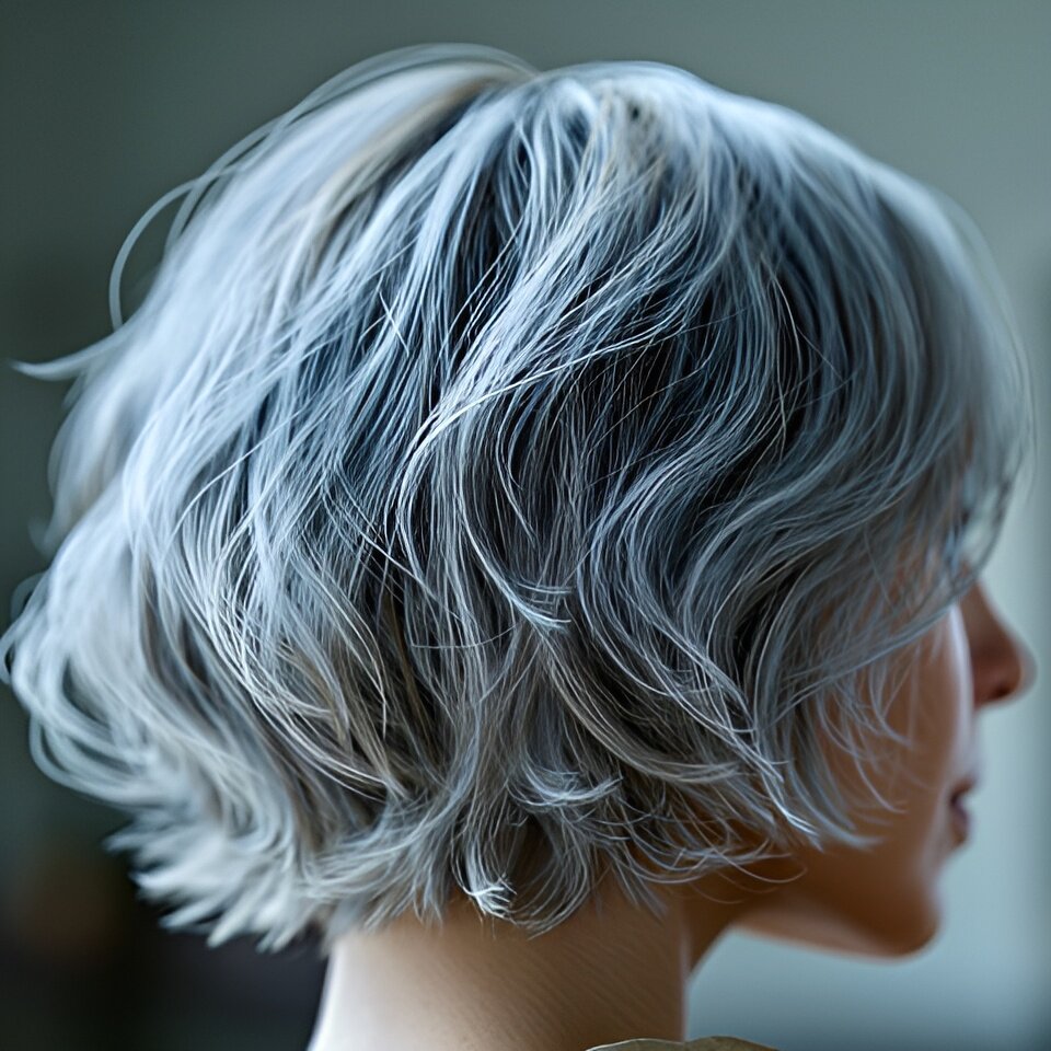 Anja Kieselbach Friseur-Berlin Mitte, Graue weiße Haare was mache ich damit?